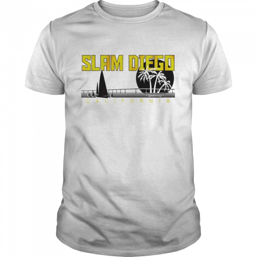 Slam Diego California Sunset shirt
