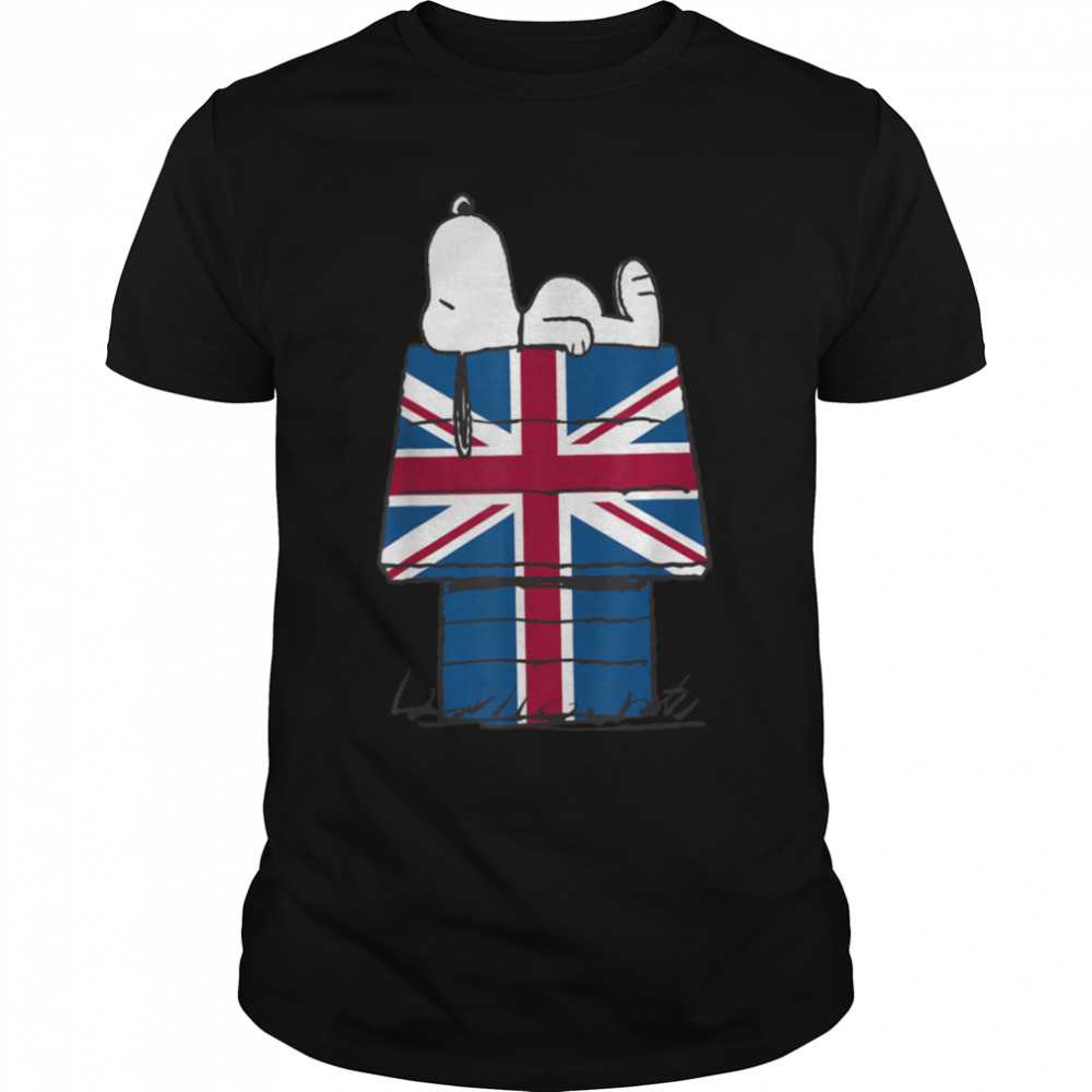 US Peanuts Snoopy House UK 01_H T-Shirt B09JGQGVWJ