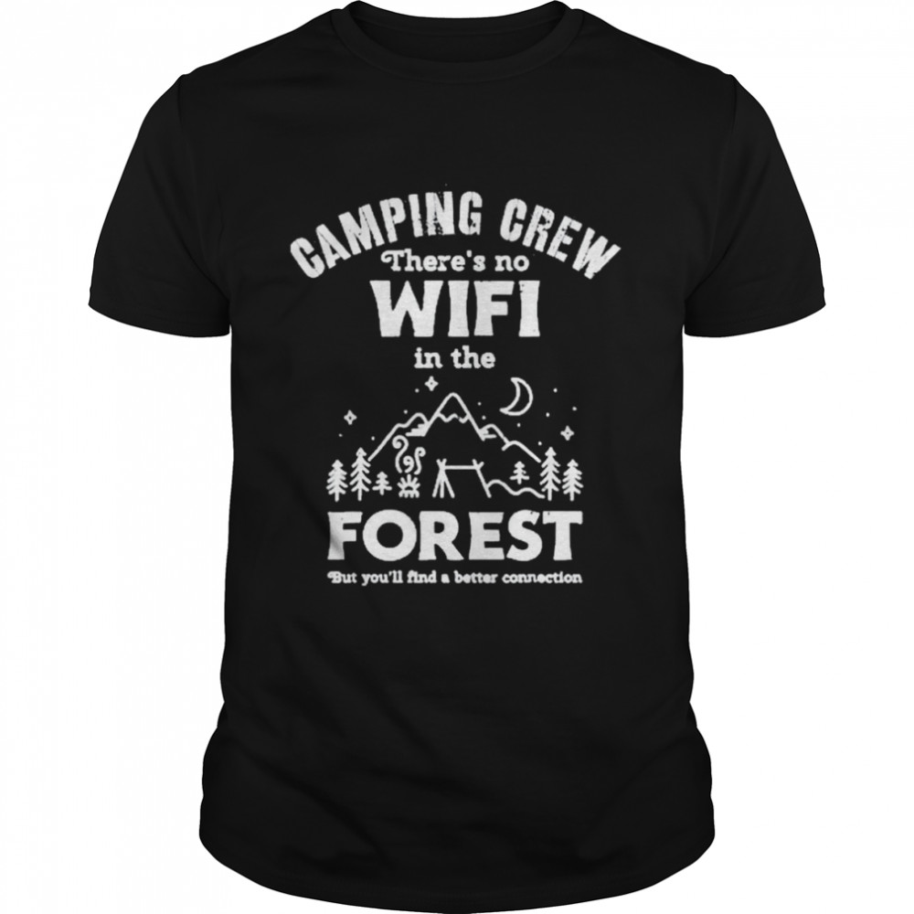 Camping Crew Family Outdoor Vacation Matching  Classic Men's T-shirt