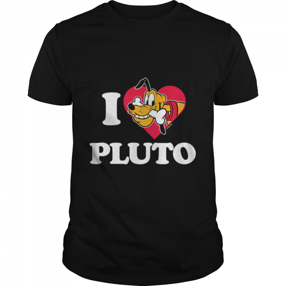 Disney - I Love Pluto T-Shirt B09YCT56S1s