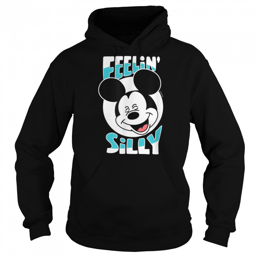 Disney - Mickey Feelin Silly T- B09YC9PRJB Unisex Hoodie
