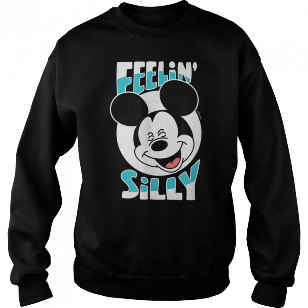 Disney - Mickey Feelin Silly T- B09YC9PRJB Unisex Sweatshirt