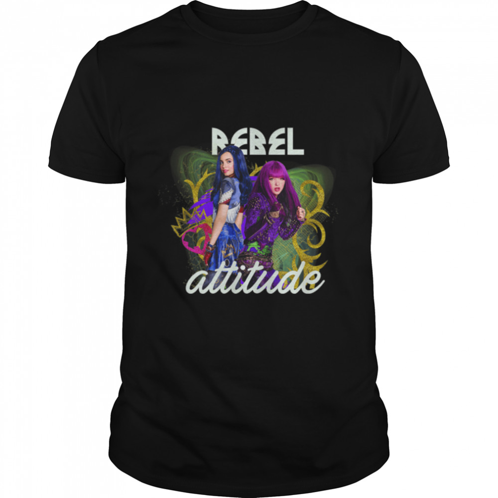 Disney Descendants Mal And Evie Rebel Attitude T-Shirt B09W3Z718Ls