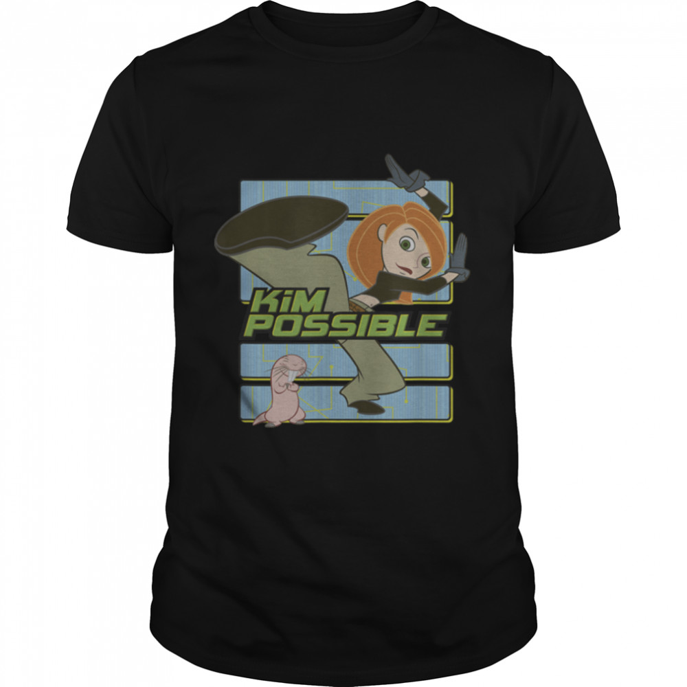 Disney Kim Possible & Rufus Kick T-Shirt B0B323GWX9