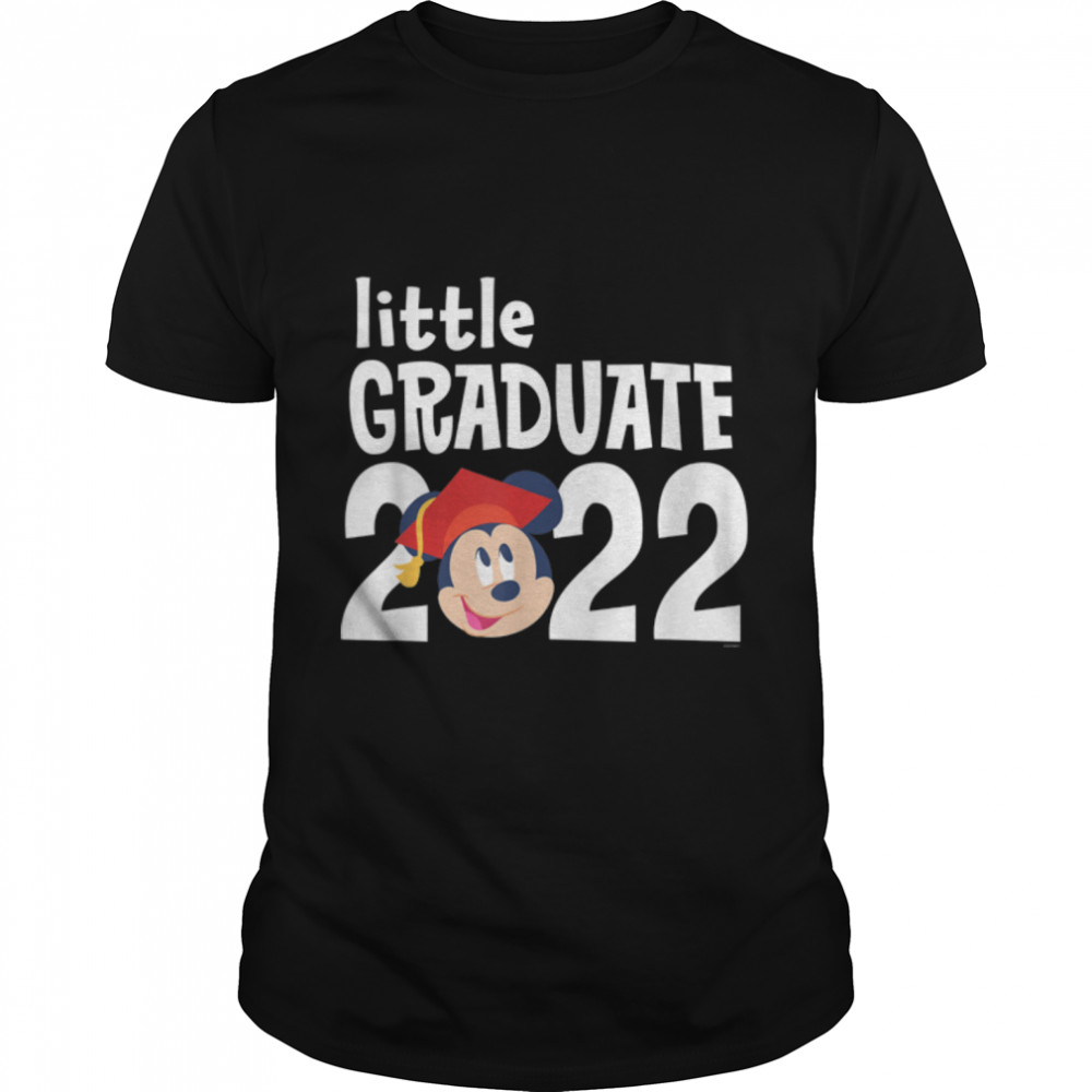 Disney Mickey Mouse Grad Little Graduate 2022 T-Shirt B09WK373KSs