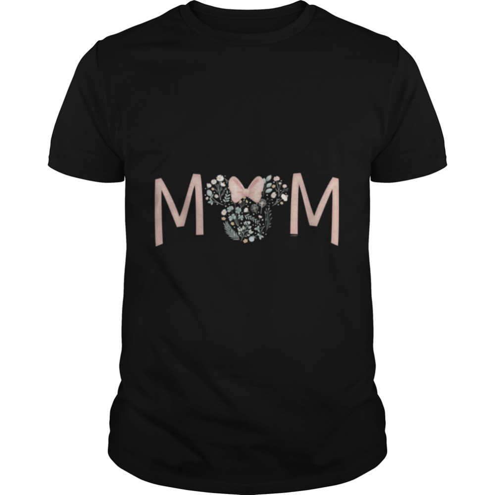 Disney Minnie Mouse Spring Florals Mom T-Shirt B09WR6VGXFs