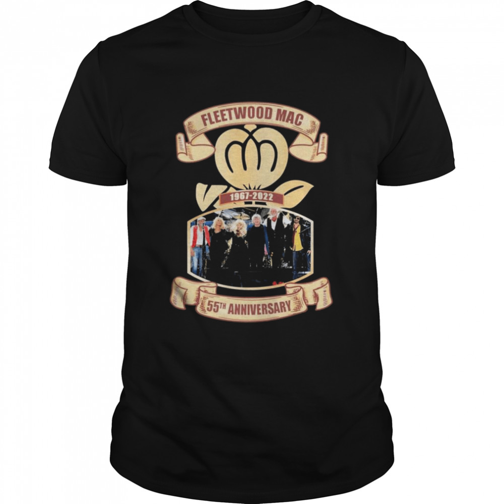 Fleetwood Mac 1967-2022 55th Anniversary Shirts