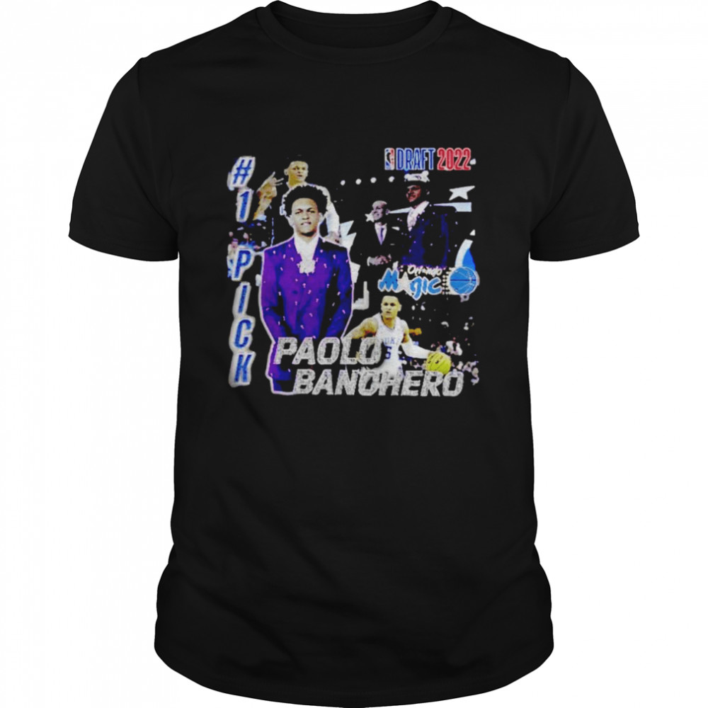 Paolo Banchero NBA Draft 2022 magic shirts