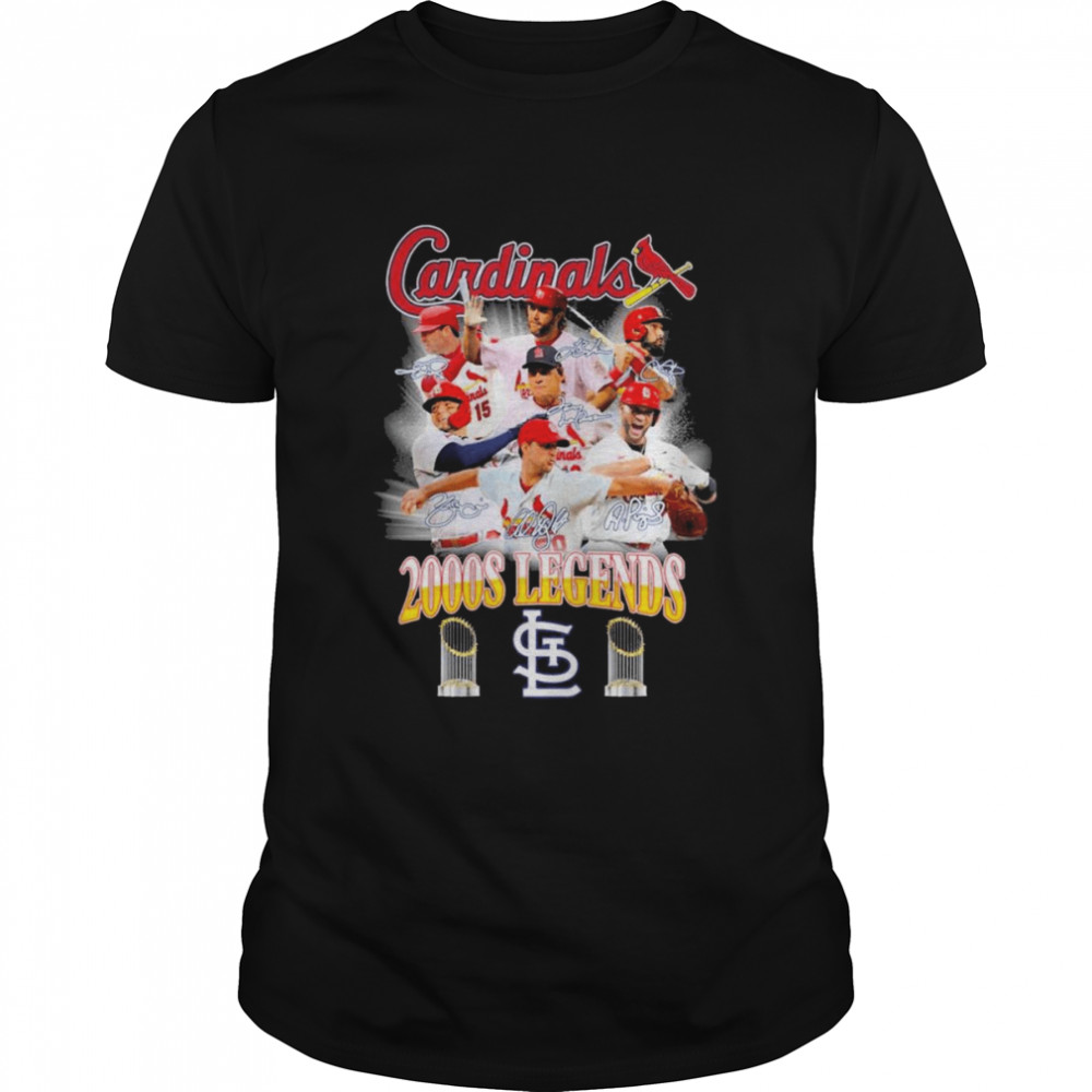 Sts Louiss Cardinalss 2000ss Legendss Signaturess Shirts
