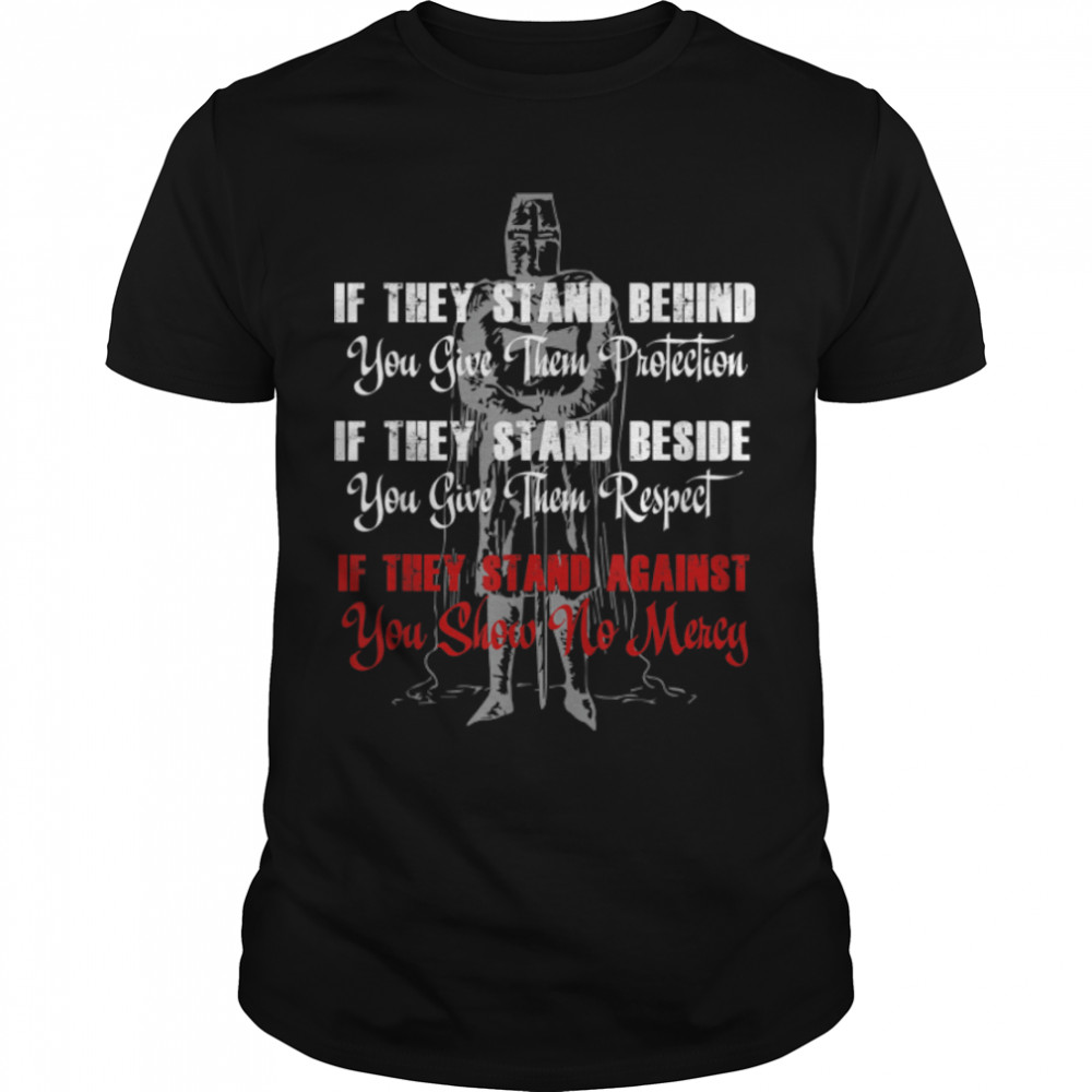 Knights Templar Cross Deus Vult Crusader Medieval Warrior T- B09VPY53PY Classic Men's T-shirt