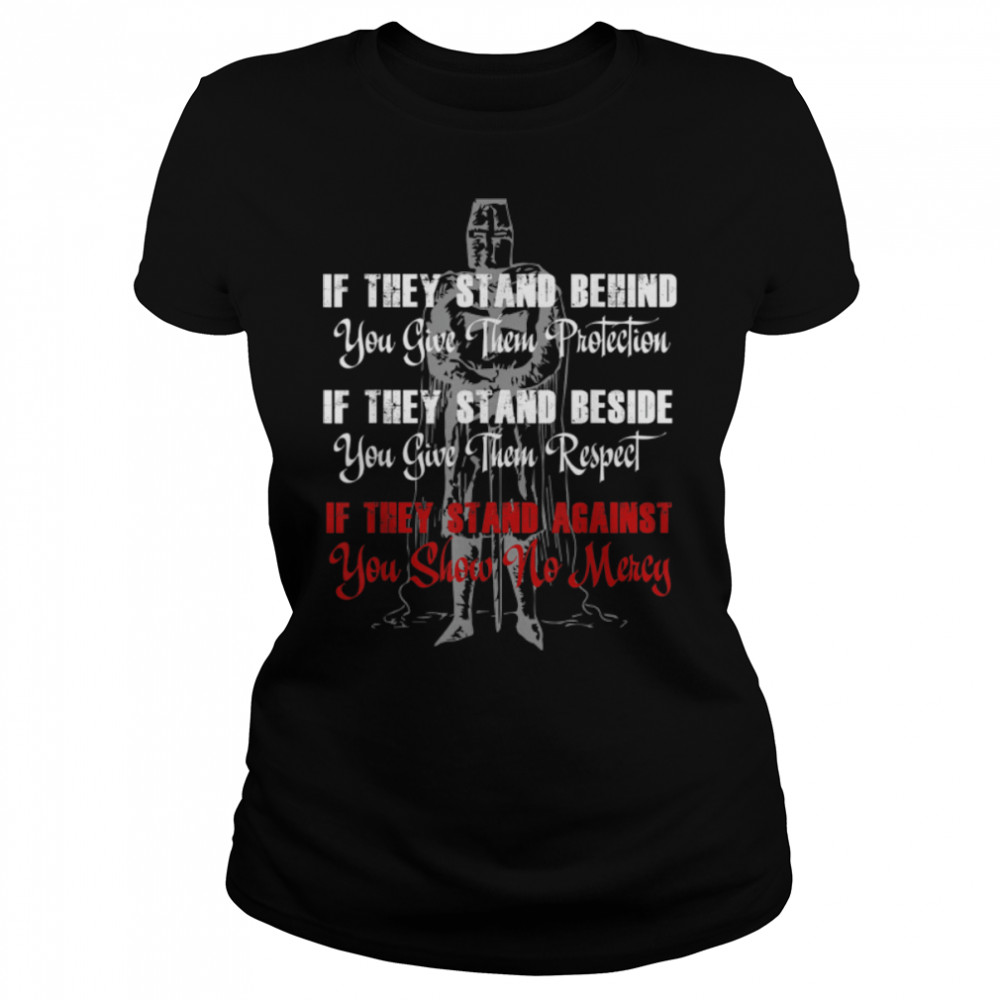 Knights Templar Cross Deus Vult Crusader Medieval Warrior T- B09VPY53PY Classic Women's T-shirt