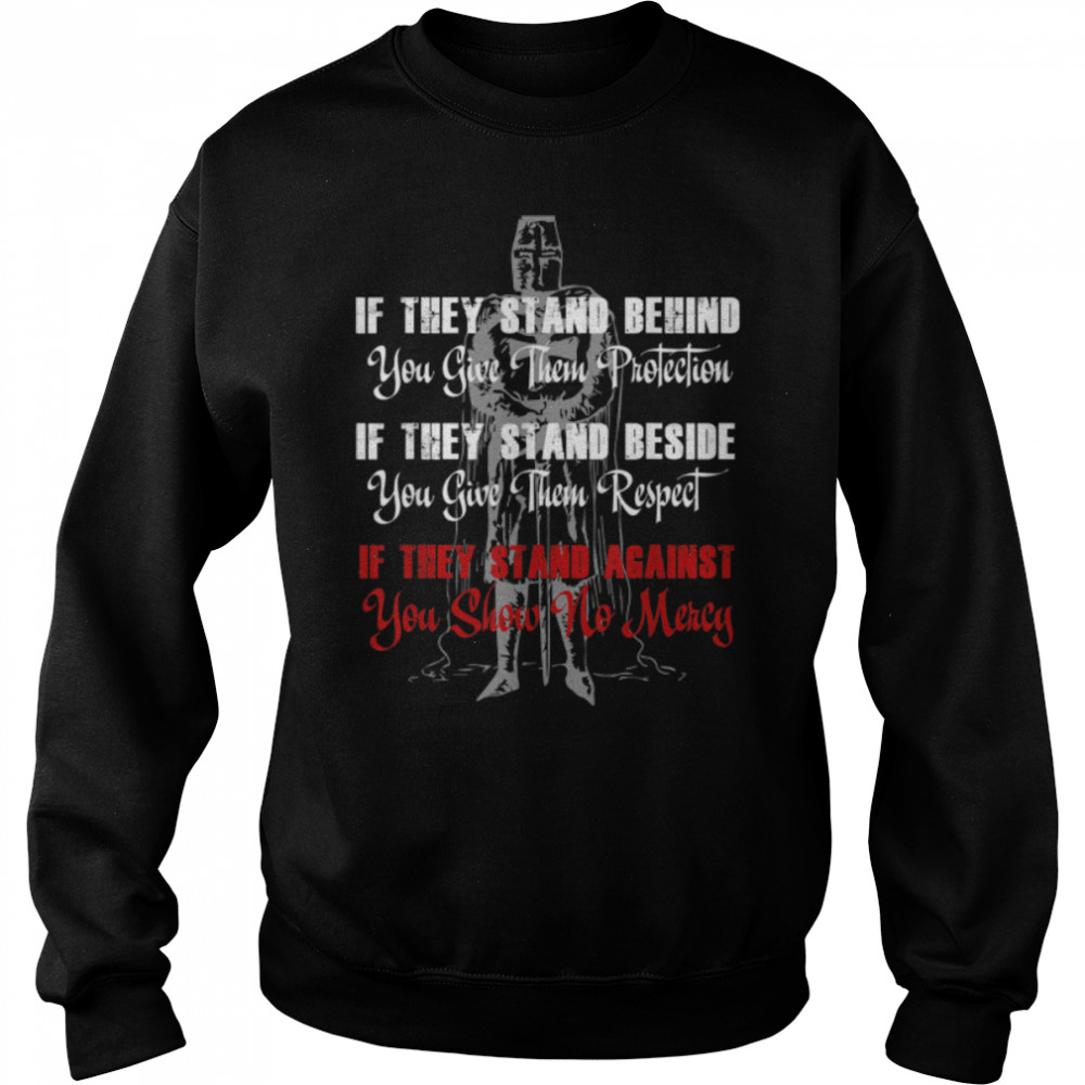 Knights Templar Cross Deus Vult Crusader Medieval Warrior T- B09VPY53PY Unisex Sweatshirt