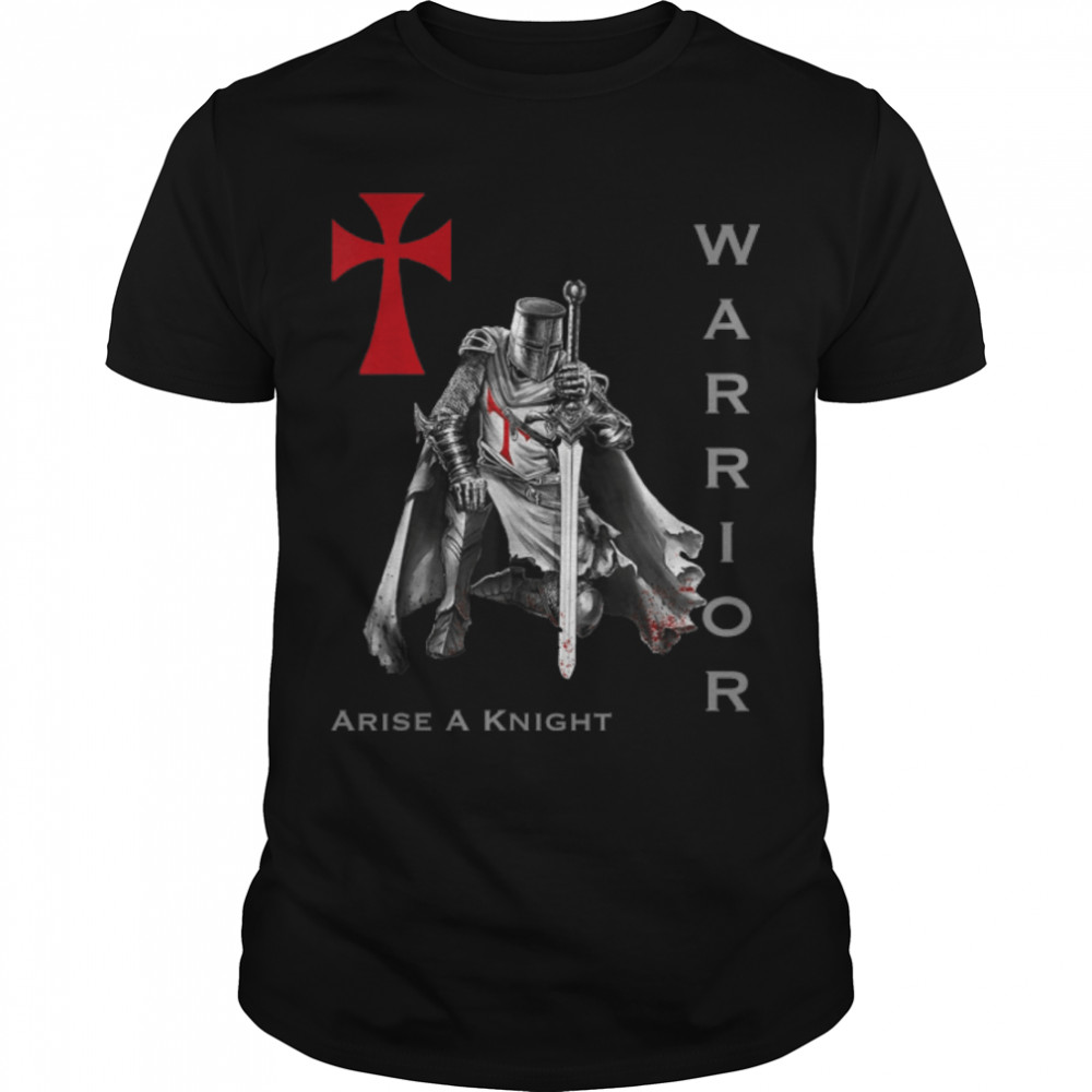 Knights Templar Tshirt Oath For God  - Christian T- B09VDQW7M5 Classic Men's T-shirt