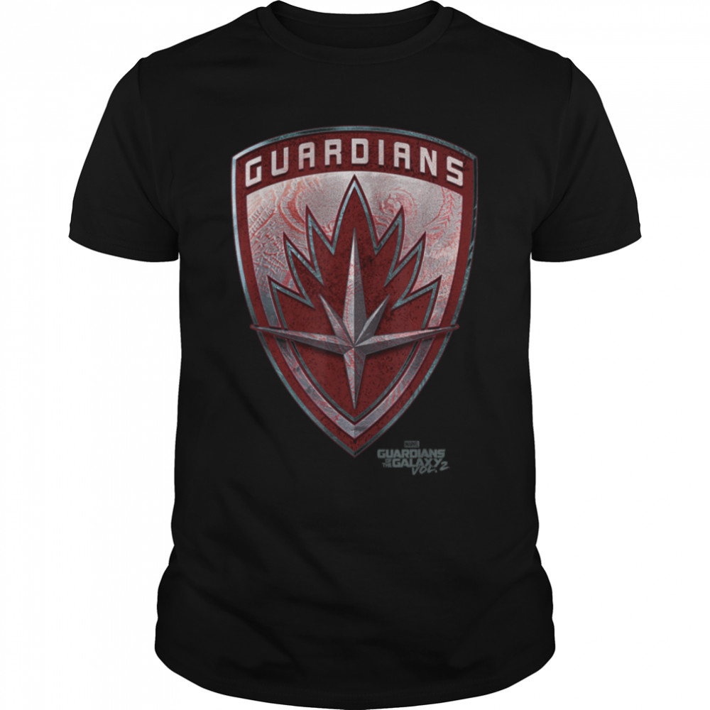 Marvel Guardians of Galaxy 2 Tattoo Shield Graphic T-Shirt B07PCQGGFJ