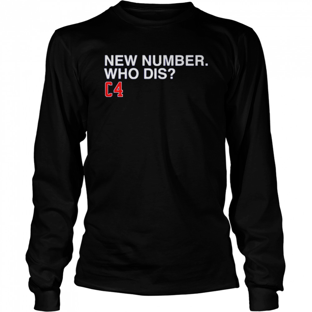 New number who dis c4 shirt Long Sleeved T-shirt