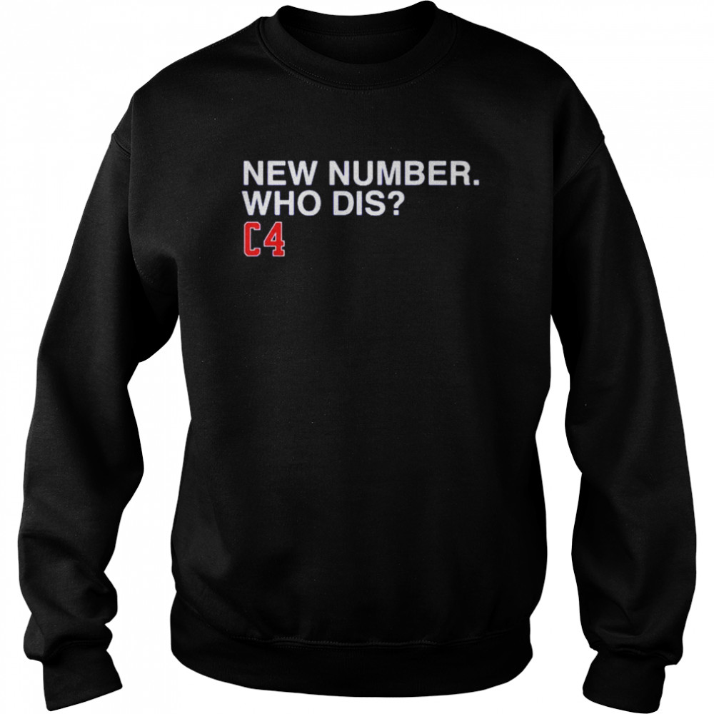 New number who dis c4 shirt Unisex Sweatshirt