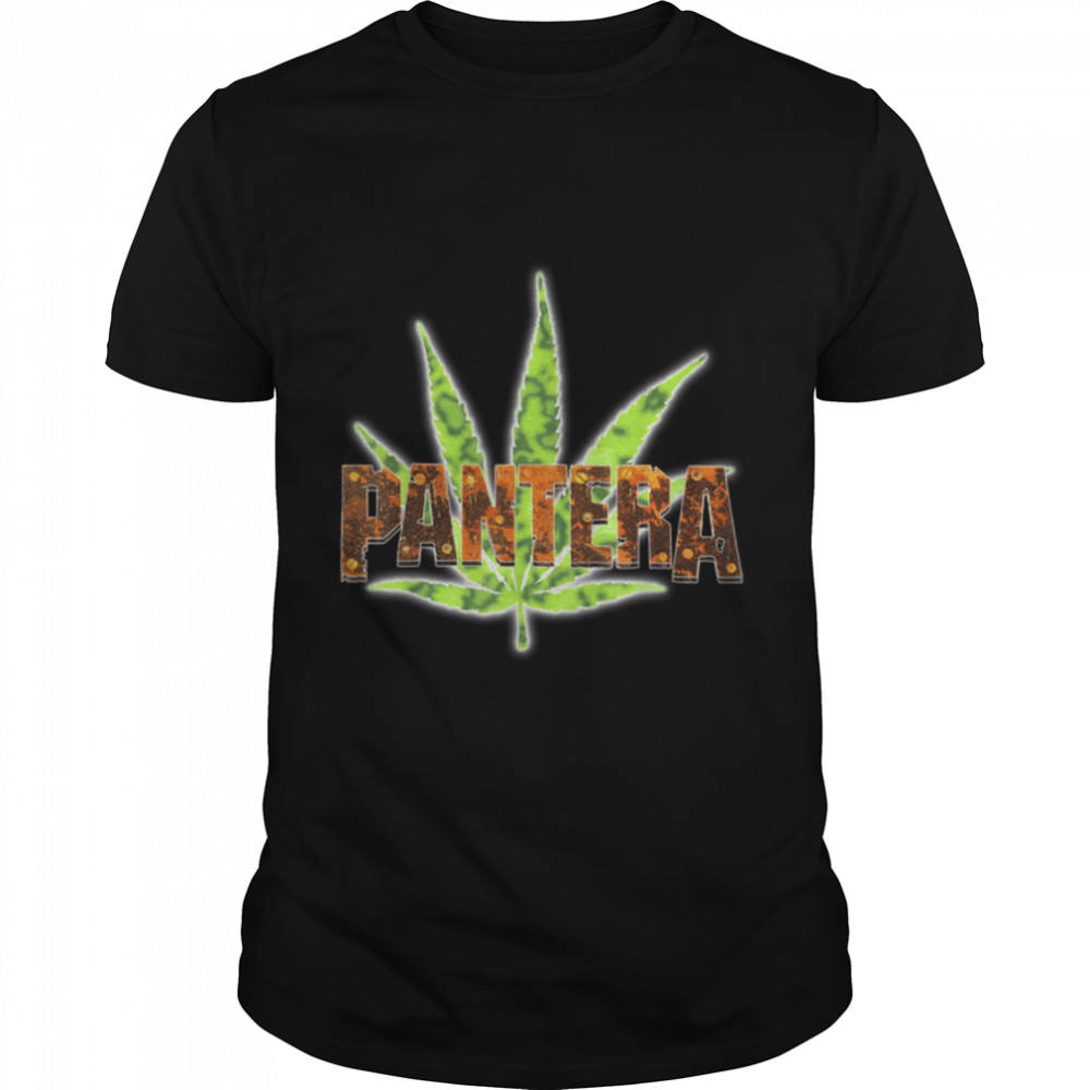 Pantera Official Vintage Leaf Logo T-Shirt B07TMJ1H43s