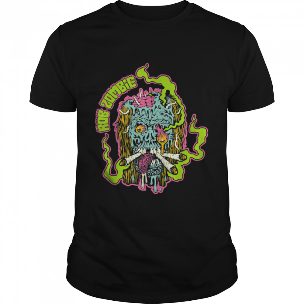 Rob Zombie – Smoke Your Grass T- B09FYRDHG2 Classic Men's T-shirt