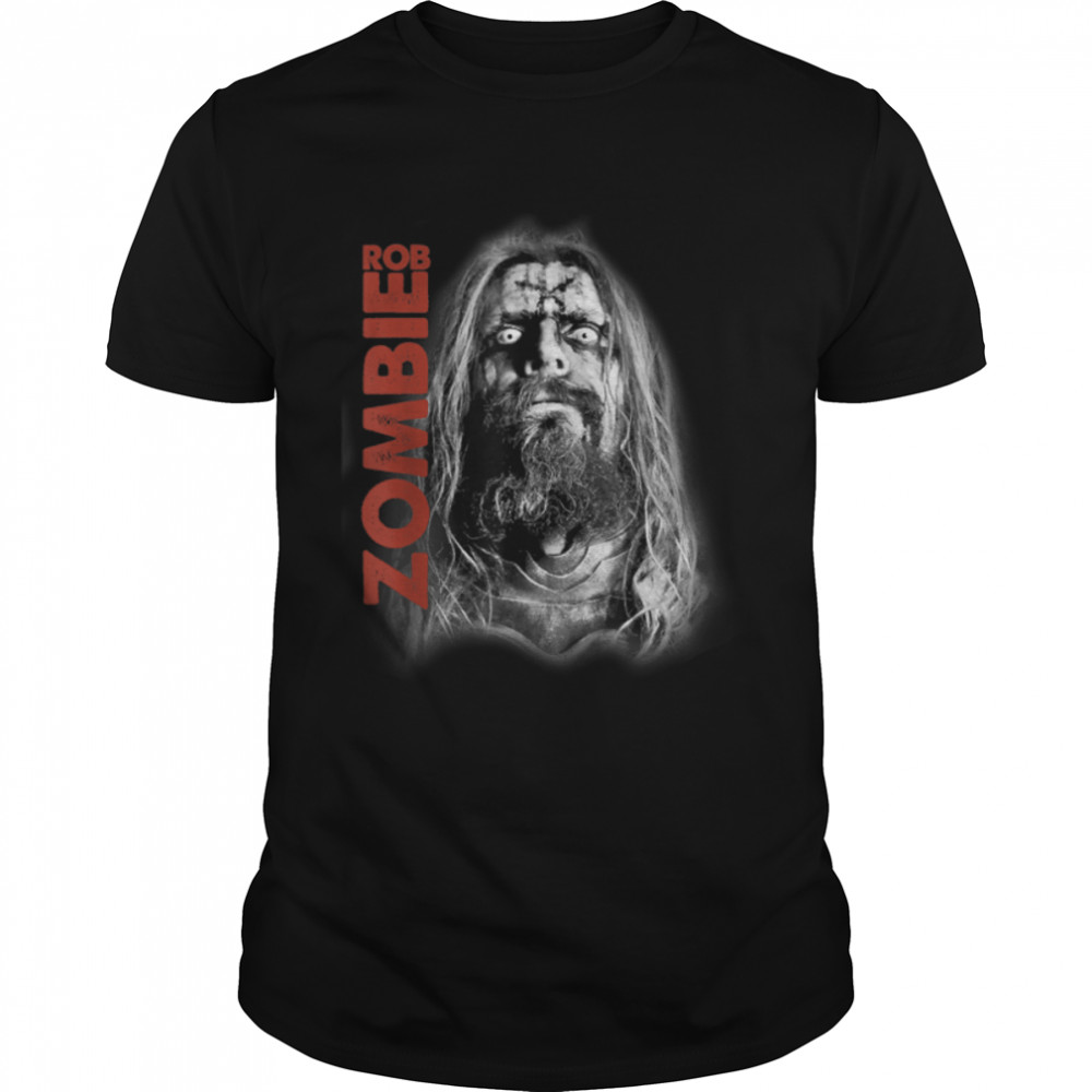 Rob Zombie – Unmasked Face T-Shirt B09FYP74JX
