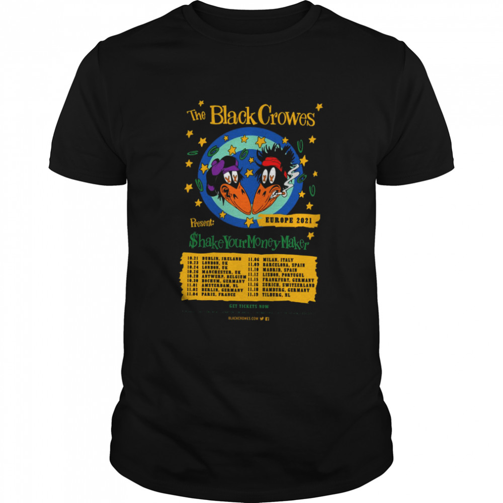 Duo 2022 The Black Crowes shirts