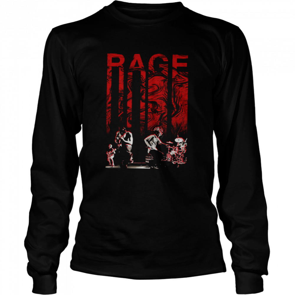 Music Vintage Retro Rage Against The Machine shirt Long Sleeved T-shirt