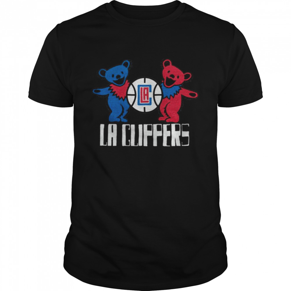 NBA Grateful Dead Bear LA Clippers Shirts