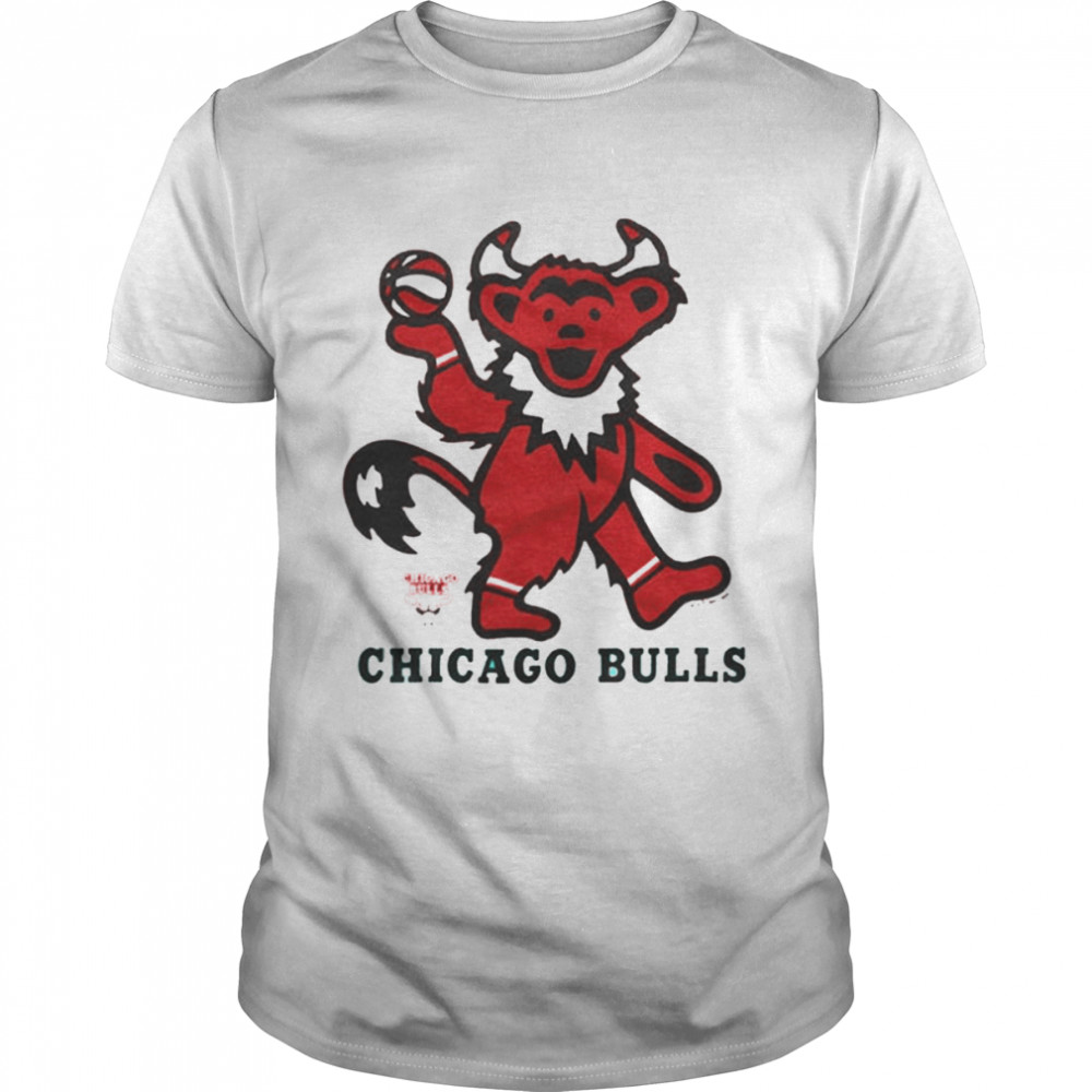 NBA Grateful Dead Chicago Bulls  Classic Men's T-shirt