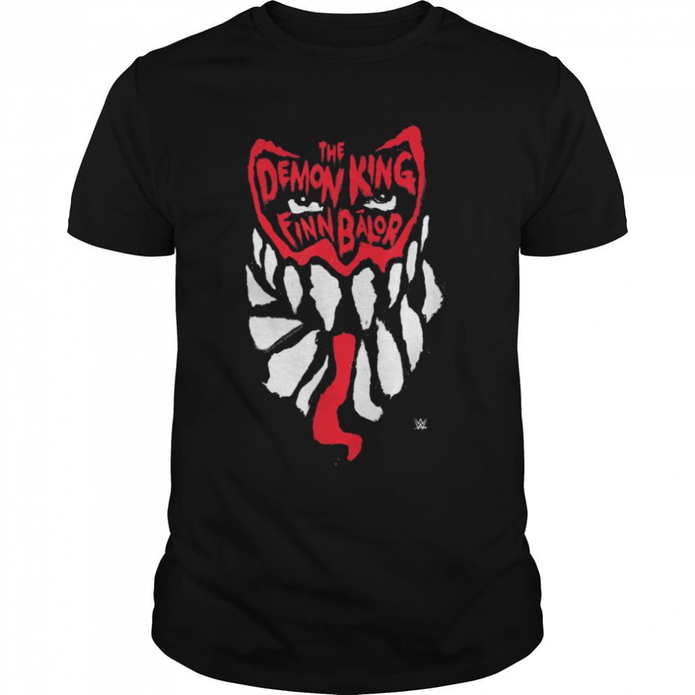 WWE The Demon King Finn Balor Face Paint T-Shirt B07PLDYFTT