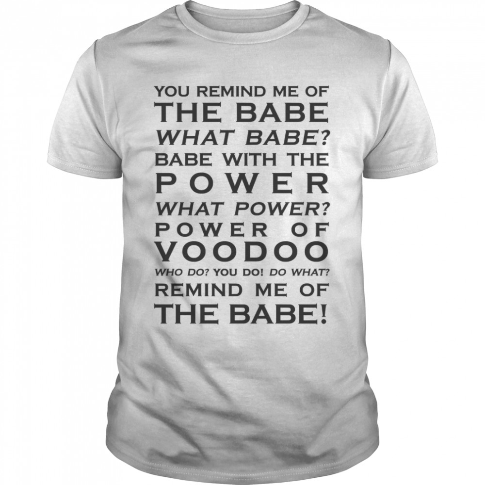 Babe With the Power Word Art Essential T-Shirts