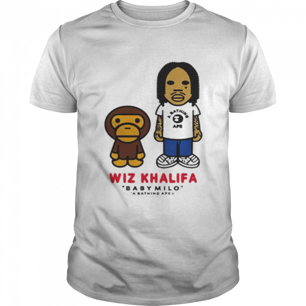 baby Milo and Wiz Khalifa shirts