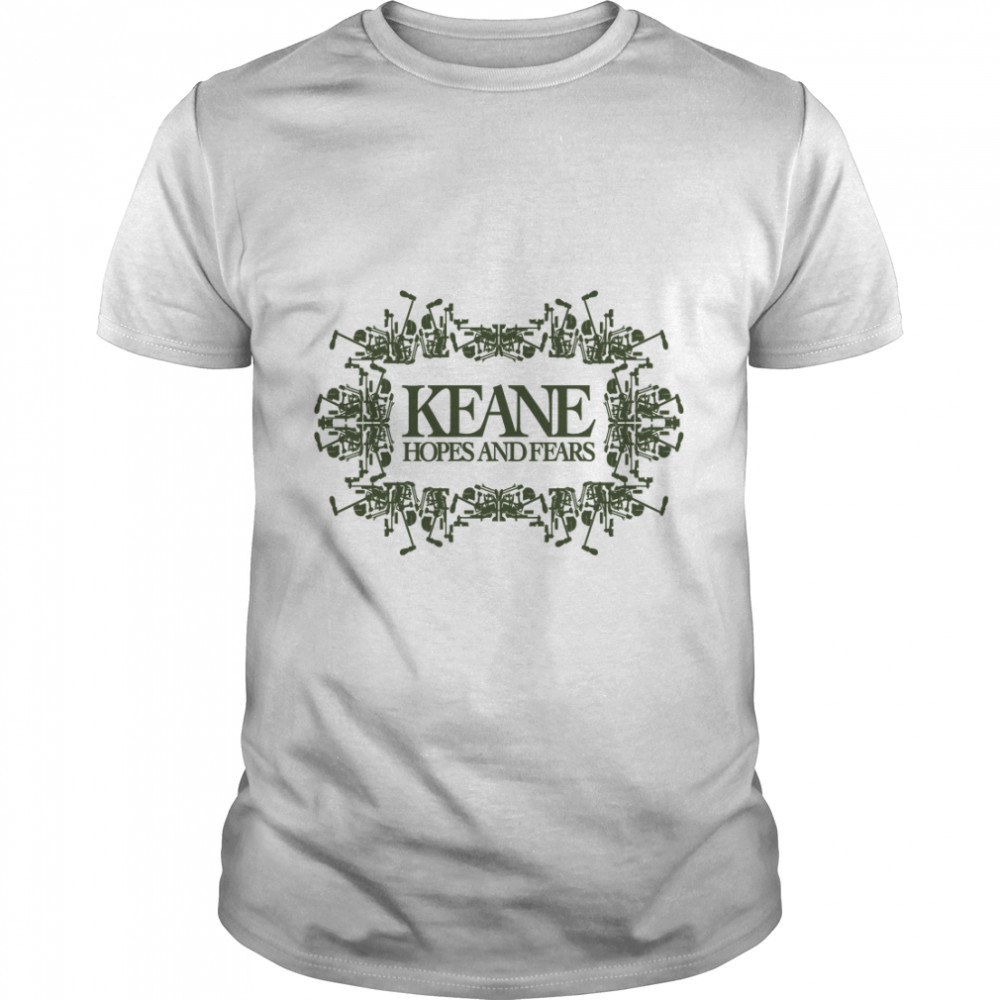 JohnHA Men_s Keane Hopes and Fears Classic T- Classic Men's T-shirt