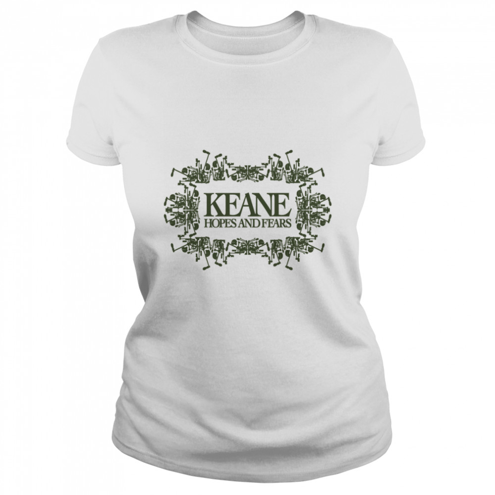 JohnHA Men_s Keane Hopes and Fears Classic T- Classic Women's T-shirt