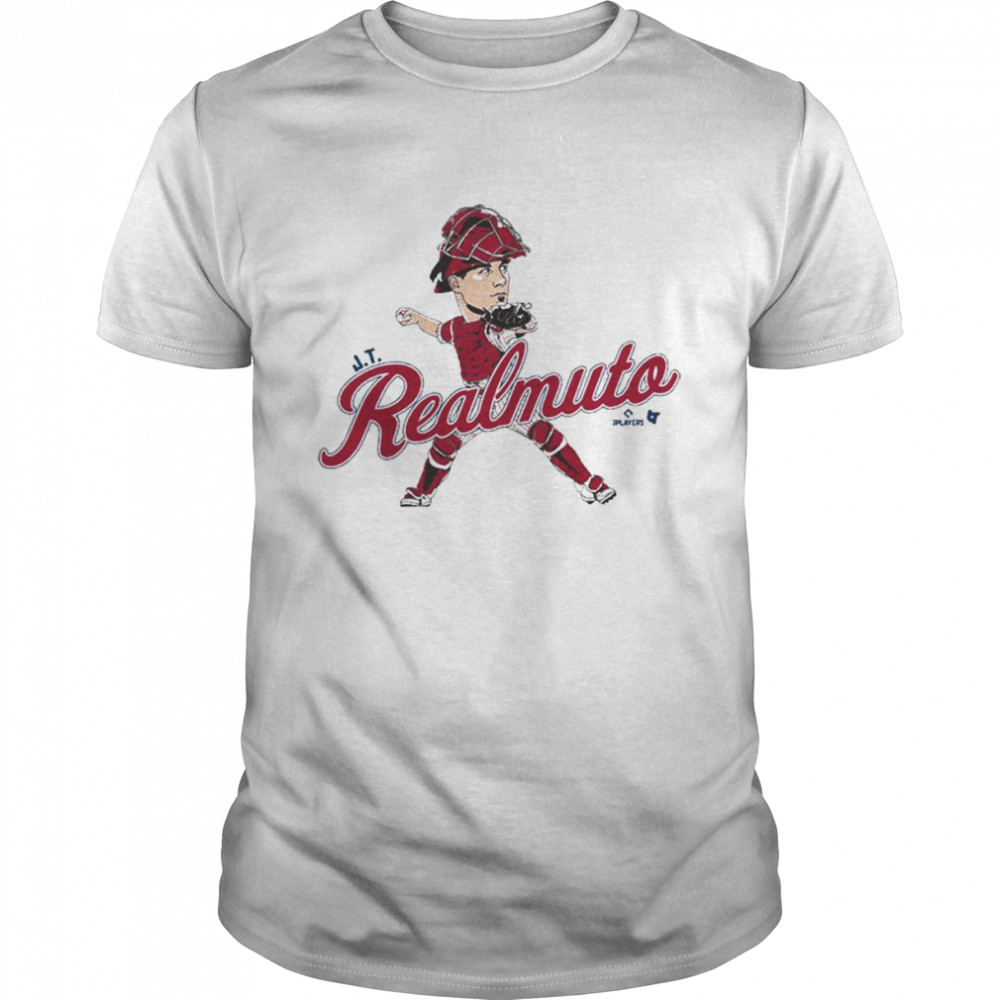 Philadelphia Phillies JT Realmuto Caricature Shirts