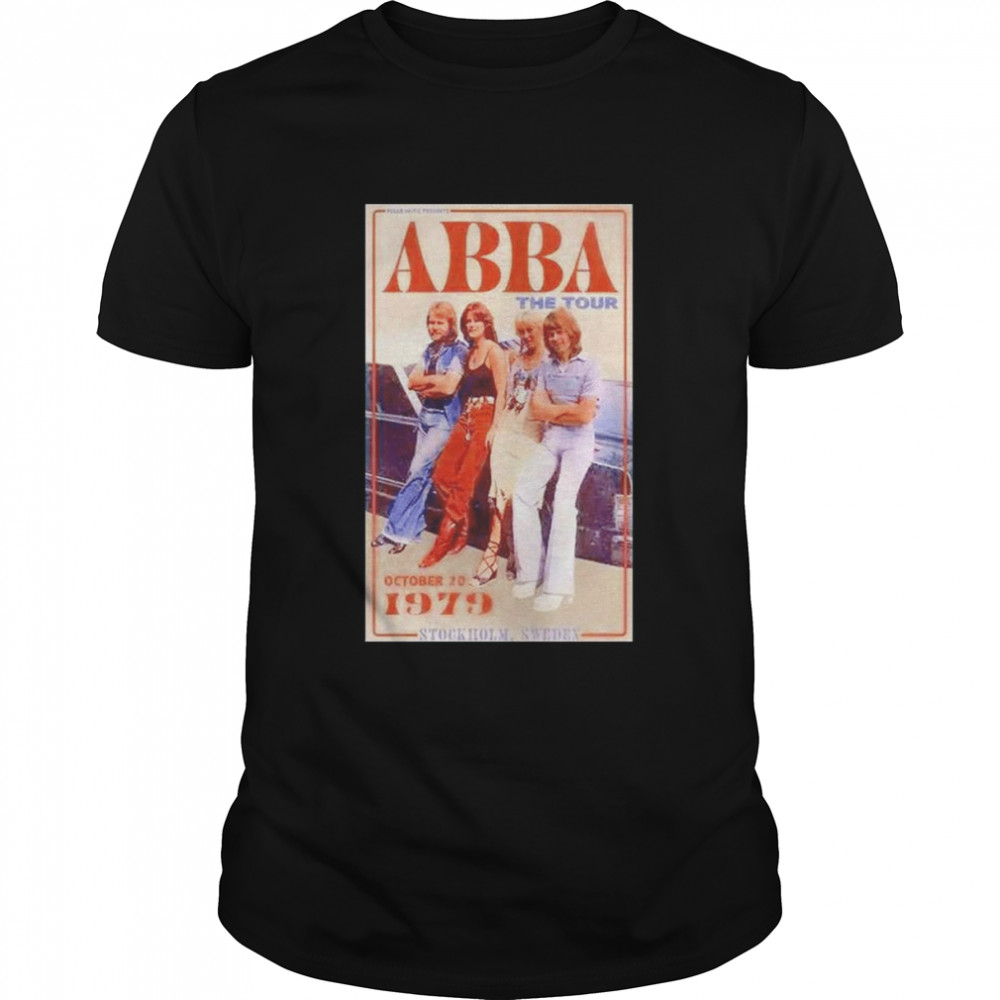 ABBAs Thes Tours 1979s Vintages shirts