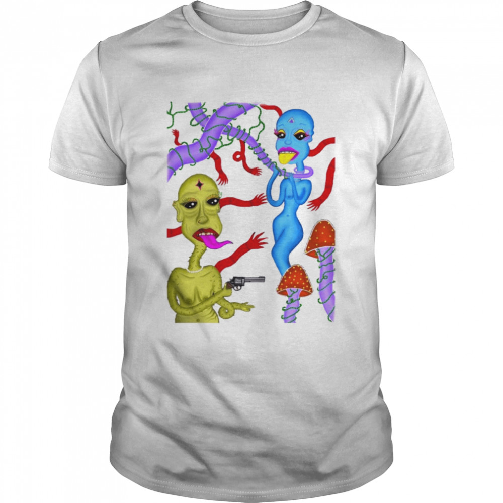 Alien Edgy Art shirts