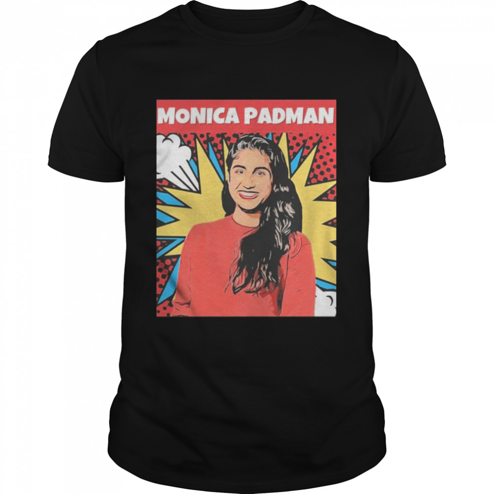 Retro Vintage Monica Padman Portrait Art Shirts