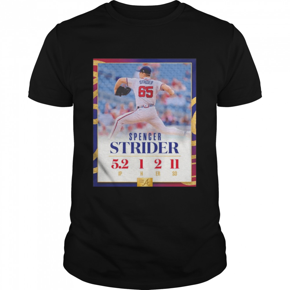 Spencer Strider Atlanta Braves Posters T-Shirts
