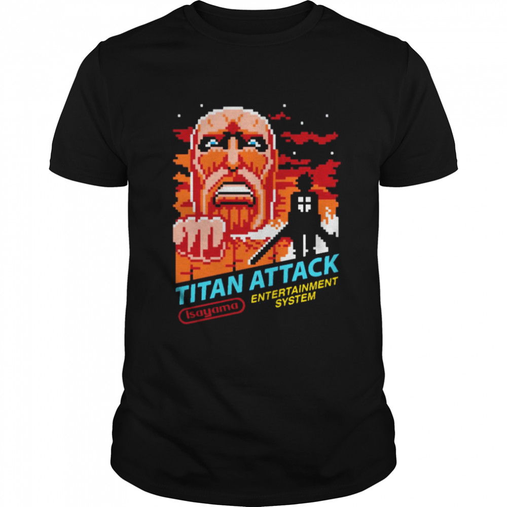 Titans Attacks Entertainments Systems Pixels Arts shirts