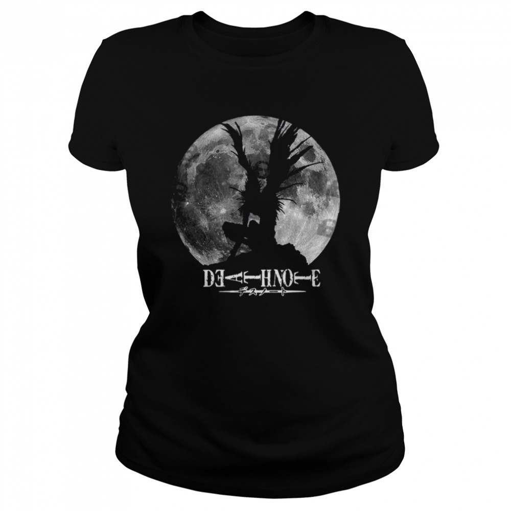 Anime Death Note Ryuk Moon shirt Classic Women's T-shirt