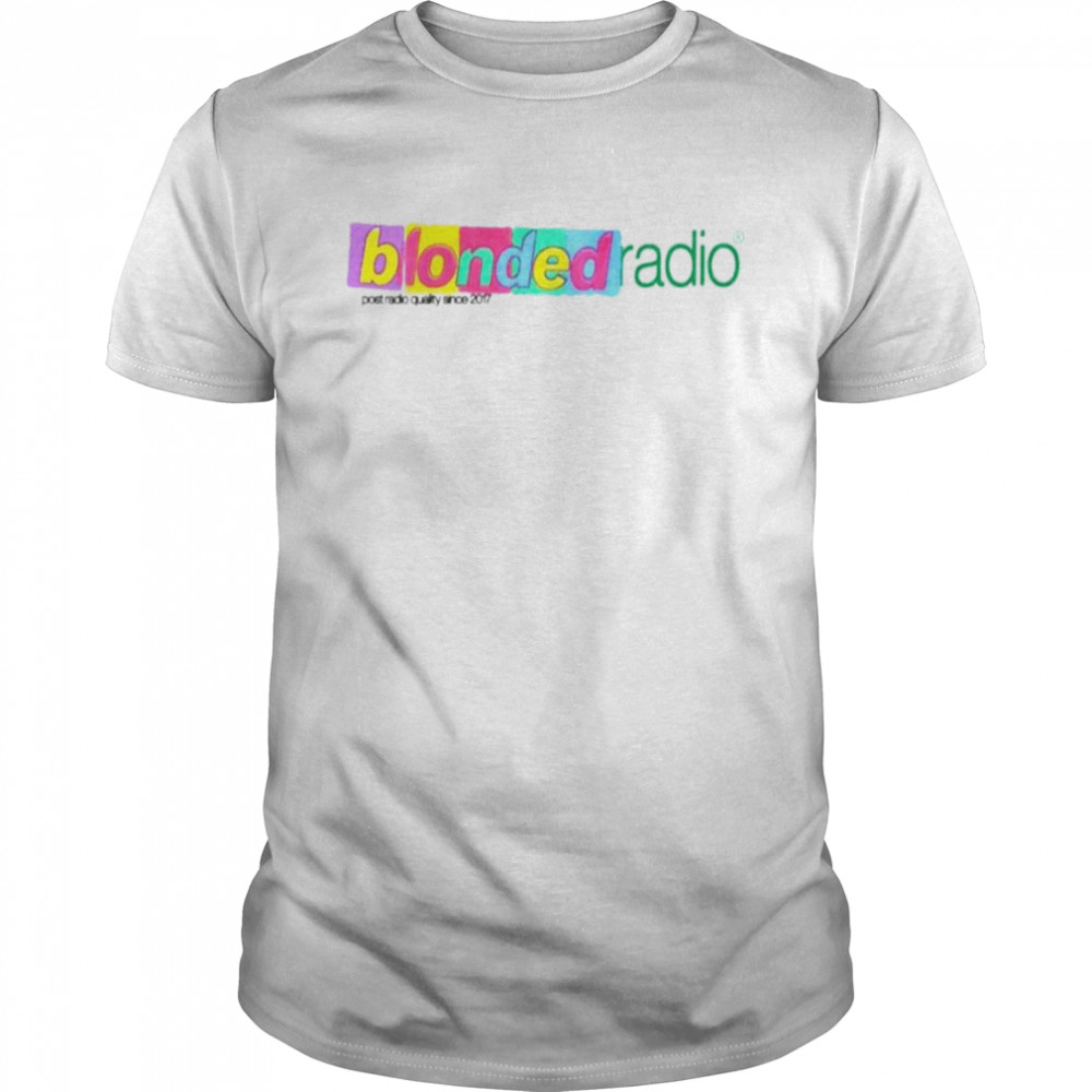 Frank Ocean Blonded Radio shirt