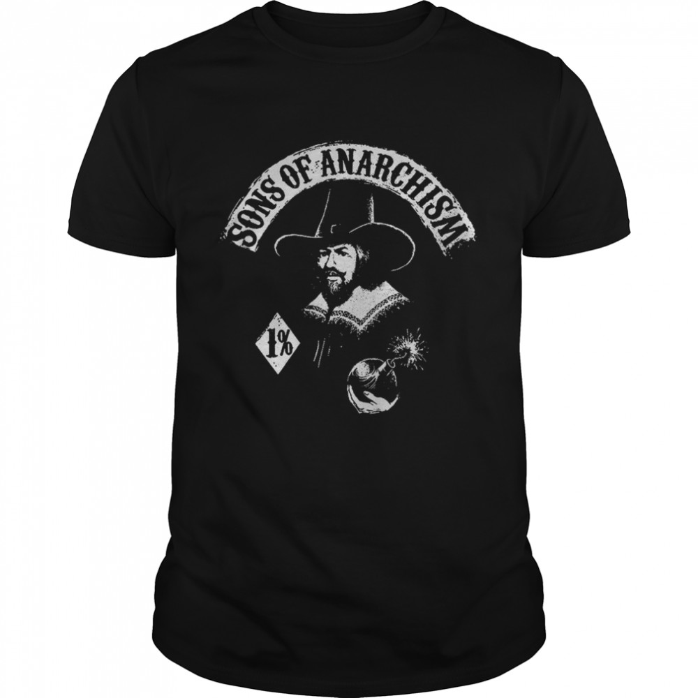 Guy Fawkes Sons of Anarchism TShirt