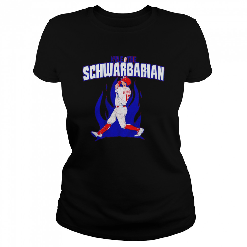 Kyle Schwarber Kyle The Schwarbarian shirt Classic Women's T-shirt