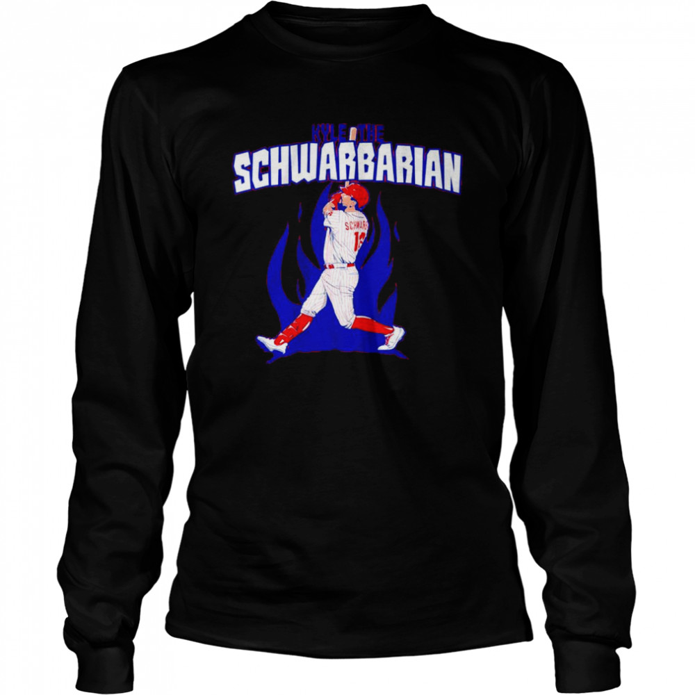 Kyle Schwarber Kyle The Schwarbarian shirt Long Sleeved T-shirt