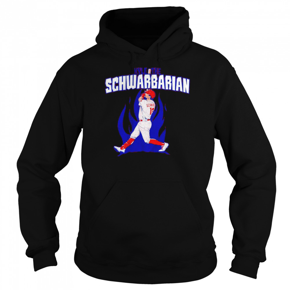 Kyle Schwarber Kyle The Schwarbarian shirt Unisex Hoodie