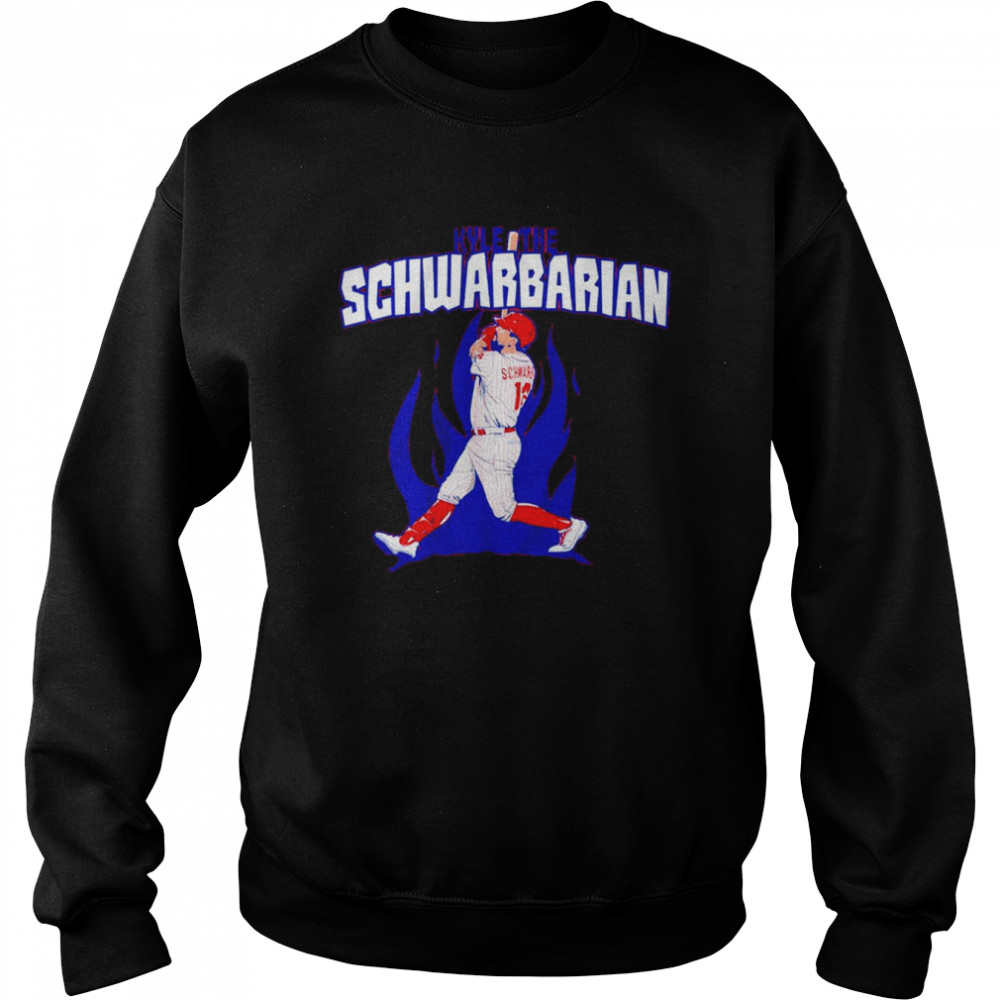 Kyle Schwarber Kyle The Schwarbarian shirt Unisex Sweatshirt