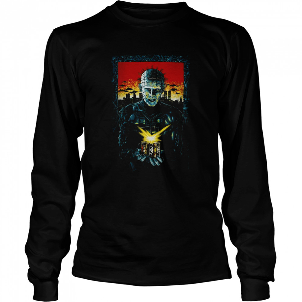 Pinhead Hellraiser Art T Long Sleeved T-shirt