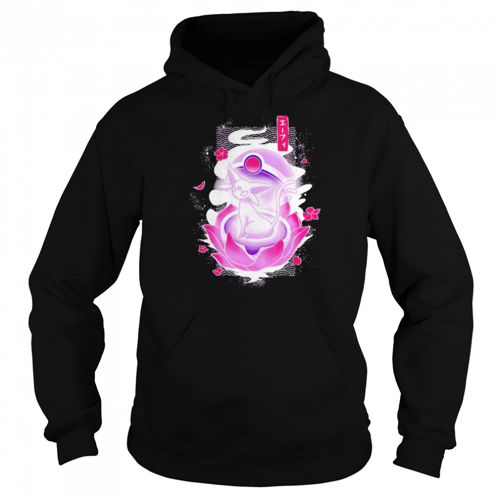 Pokemon Espeon Japanese style T-shirt Unisex Hoodie