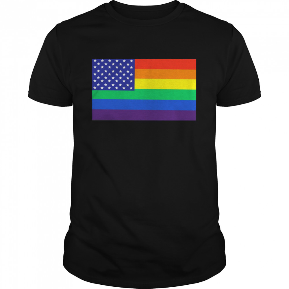 Pride American flag 2022 T-shirt