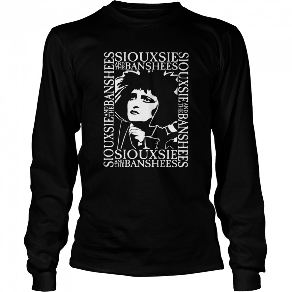 Sioux And The Banshees Siouxsie Sioux shirt Long Sleeved T-shirt