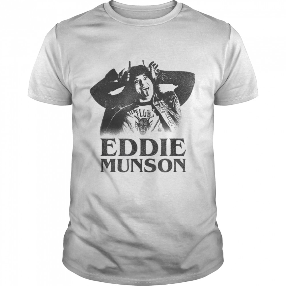 Stranger Things 4 Eddie Munson Demon Horns T-Shirts